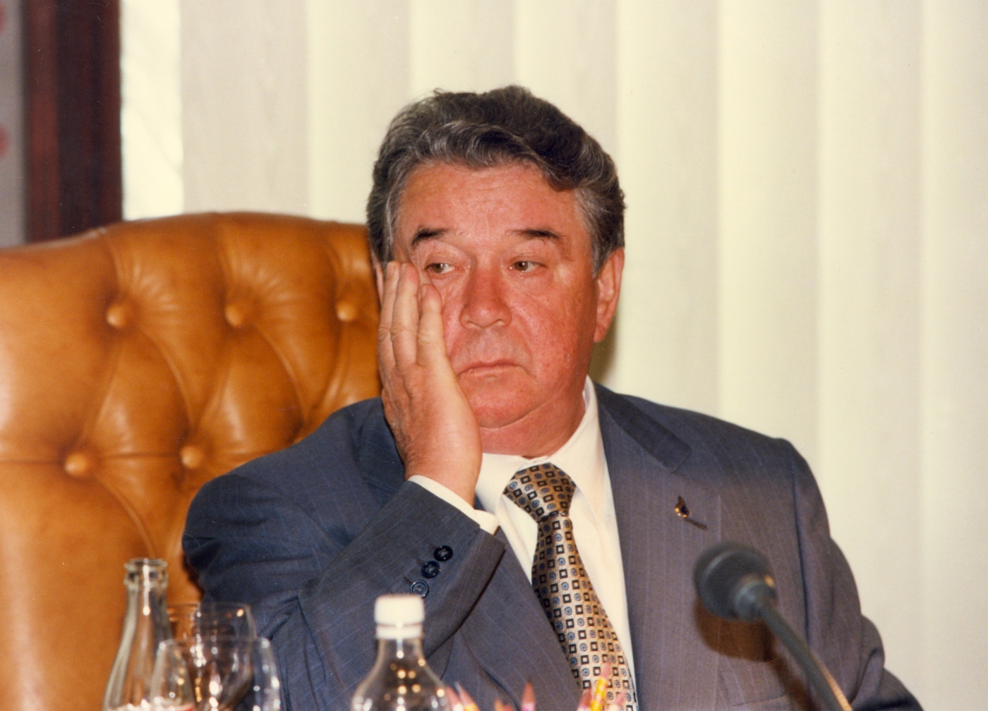 На заседании Правления ОАО «Газпром», май 1997 г. Фото Вячеслава Полунина