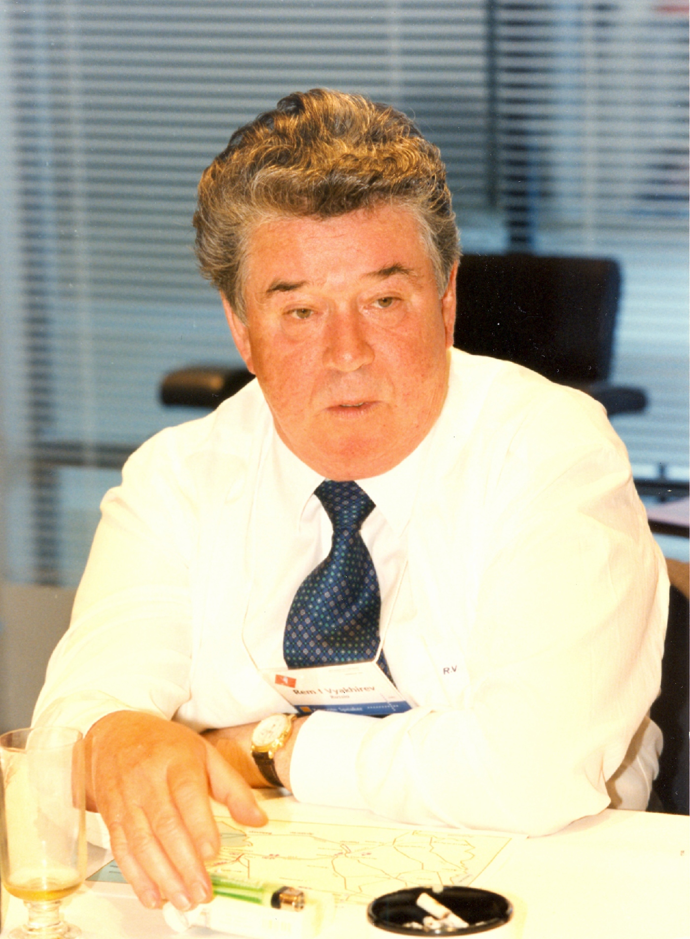 На XX Международном газовом конгрессе, Копенгаген, Дания, июнь 1997 г. Фото Вячеслава Полунина