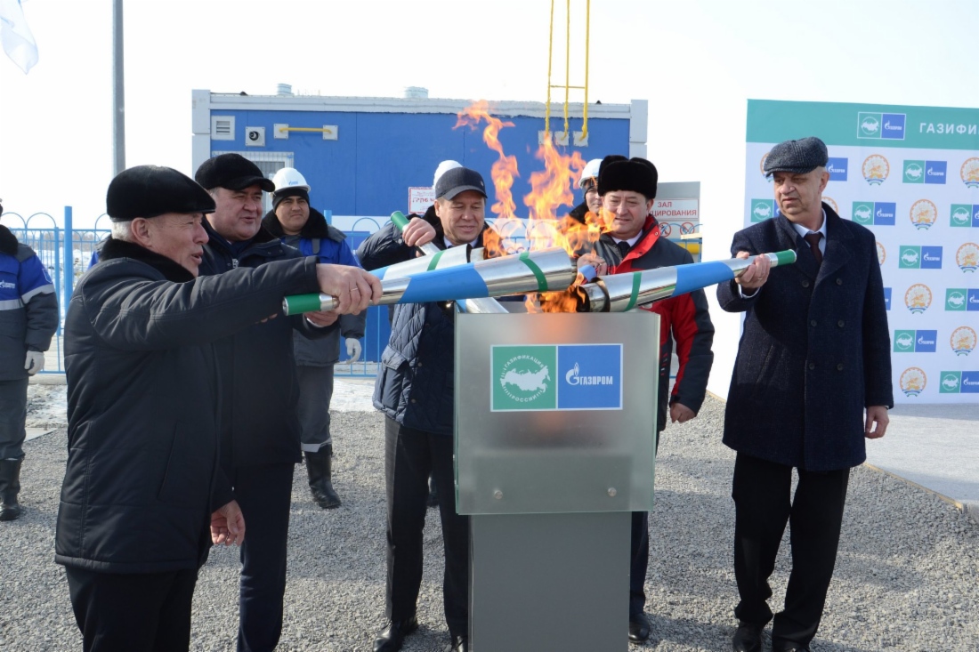 Ввод в эксплуатацию газопровода в Баймакском районе Республики Башкортостан
