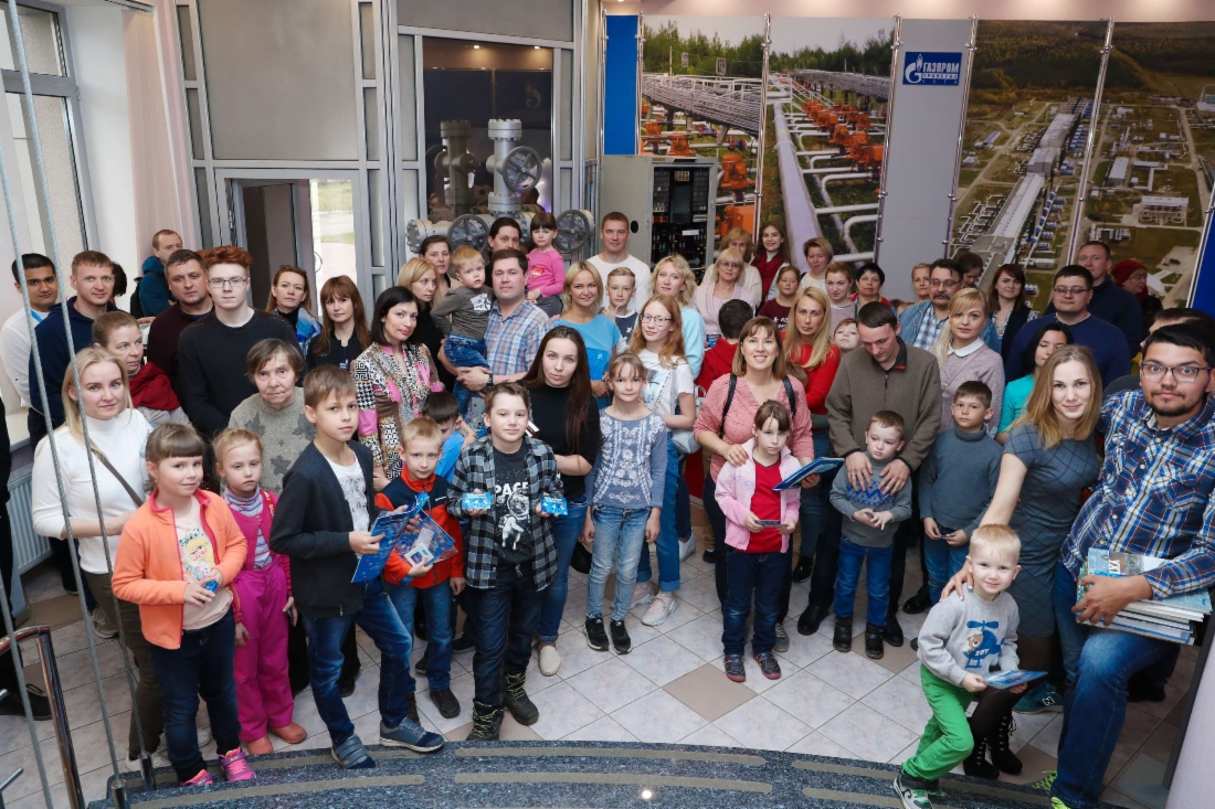 В течение дня «музей газа» посетили более 250 человек