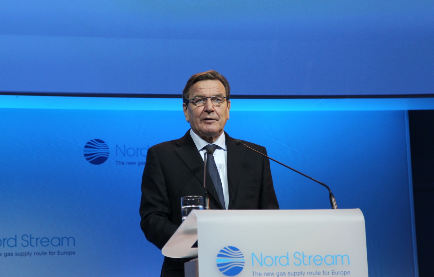 Председатель Комитета акционеров Nord Stream AG Герхард Шредер