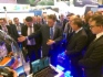 Генеральный директор «Газпром трансгаз Санкт-Петербург» Георгий Фокин представляет проект Председателю Совета директоров ПАО «Газпром» Виктору Зубкову и заместителю Председателя Правления ПАО «Газпром» Виталию Маркелову