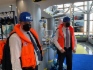 Генеральный директор ООО «Газпром недра» Всеволод Черепанов и начальник Управления организации геологоразведочных работ на шельфе Владислав Хоштария торжественно открыли работу постоянно действующей экспозиции в здании офиса компании в Москве