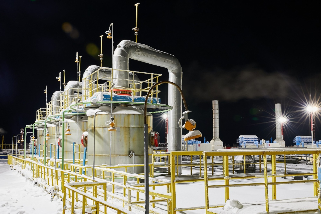 Производственные объекты Западно-Таркосалинского газового промысла
