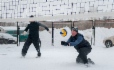 Несмотря на 43-х градусный мороз соревнования выдались жаркими