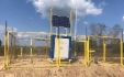 Пункт редуцирования газа в деревне Нестерово Одоевского района Тульской области