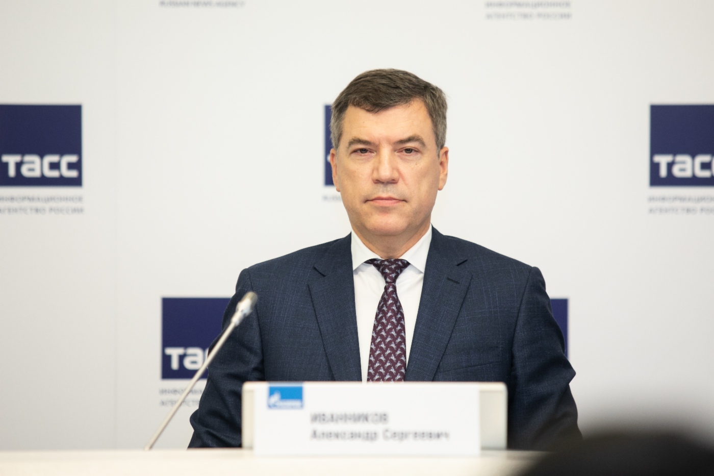 Начальник Департамента ПАО «Газпром» Александр Иванников
