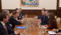 В Белграде прошла встреча Алексея Миллера и Президента Республики Сербии Александра Вучича. Фото сайта predsednik.rs