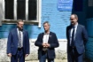 Губернатор Рязанской области Николай Любимов, председатель Рязанского отделения Русского географического общества Михаил Малахов, генеральный директор ООО «Газпром трансгаз Москва» Александр Бабаков