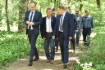 Генеральный директор ООО «Газпром трансгаз Москва» Александр Бабаков, председатель Рязанского отделения Русского географического общества Михаил Малахов, губернатор Рязанской области Николай Любимов