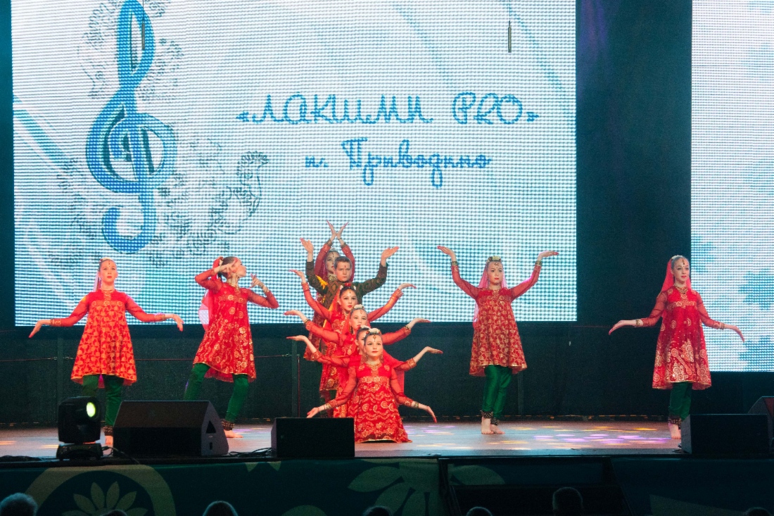 Выступление коллектива индийского танца «Лакшми PRO-1»