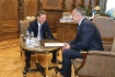 Алексей Миллер и Президент Южной Осетии Анатолий Бибилов обсудили ход и перспективы сотрудничества
