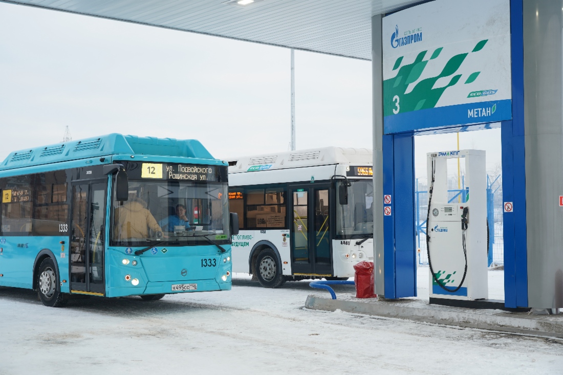С 2014 года через газозаправочные объекты «Газпрома» для заправки автобусов реализовано более 135 млн куб. м. газа