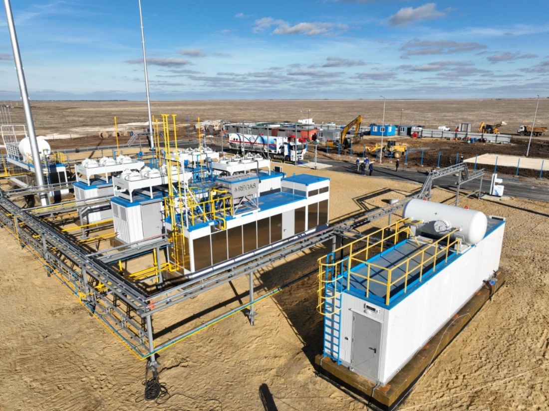 Малотоннажный комплекс по сжижению природного газа
