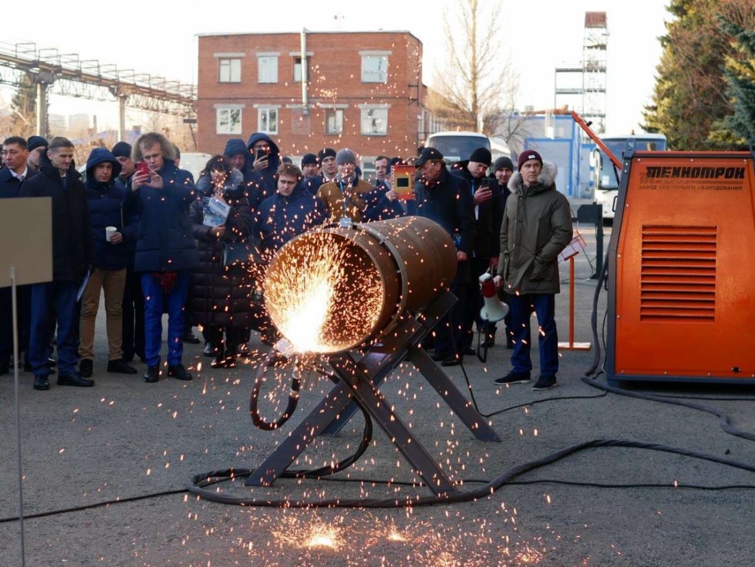 Демонстрация технологий сварки