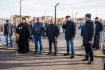 Слева направо: архиепископ Сыктывкарский и Коми-зырянский Питирим, Глава Республики Коми Сергей Гапликов, руководитель администрации МОГО «Ухта» Магомед Османов, генеральный директор ООО «Газпром трансгаз Ухта» Александр Гайворонский, генеральный директор ООО «Бетиз» Сергей Омельянович