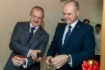 Заместитель генерального директора по управлению персоналом ООО «Газпром добыча Ямбург» Валентин Крамар и директор ЧПОУ «Газпром техникум Новый Уренгой» Сергей Ялов приняли участие в торжественной церемонии открытия кабинета