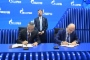 Вице президент CNPC Се Цзюнь и Олег Аксютин
