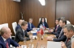 Во время рабочей встречи