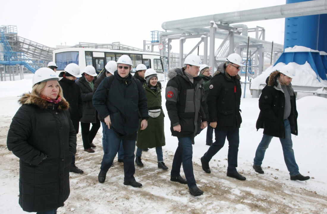 Представители органов исполнительной власти ознакомились с работой Бованенковского месторождения