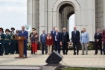 Губернатор Белгородской области Евгений Савченко (выступает), генеральный директор ООО «Газпром трансгаз Москва» Александр Бабаков (в середине)