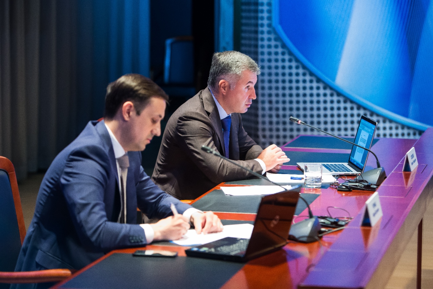 Во время пресс-конференции «Поставки газа на внутренний рынок. Реализация Программы газификации российских регионов»