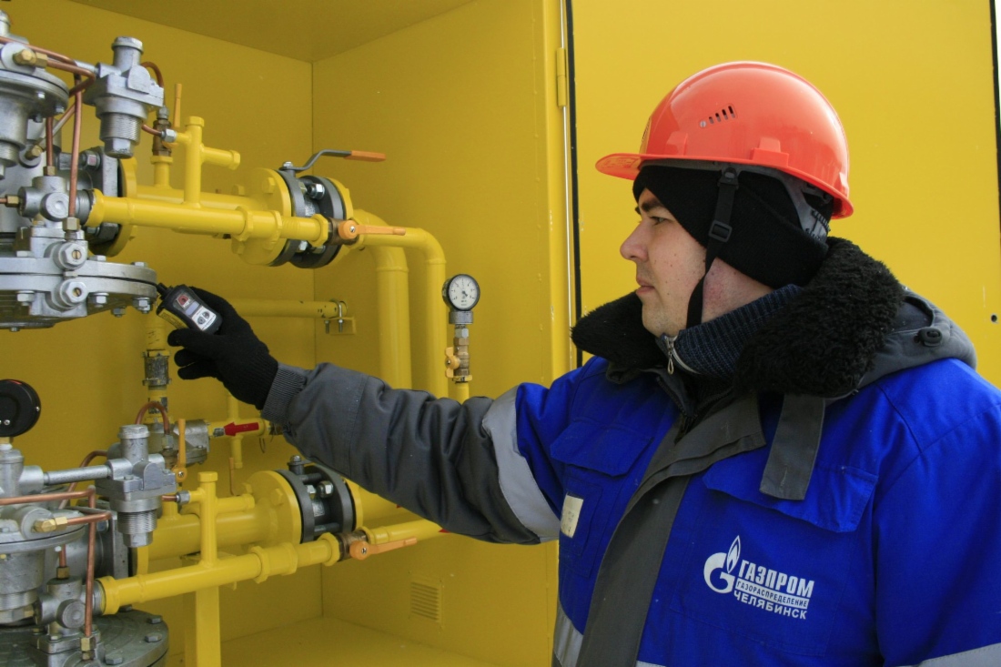 Подача газа