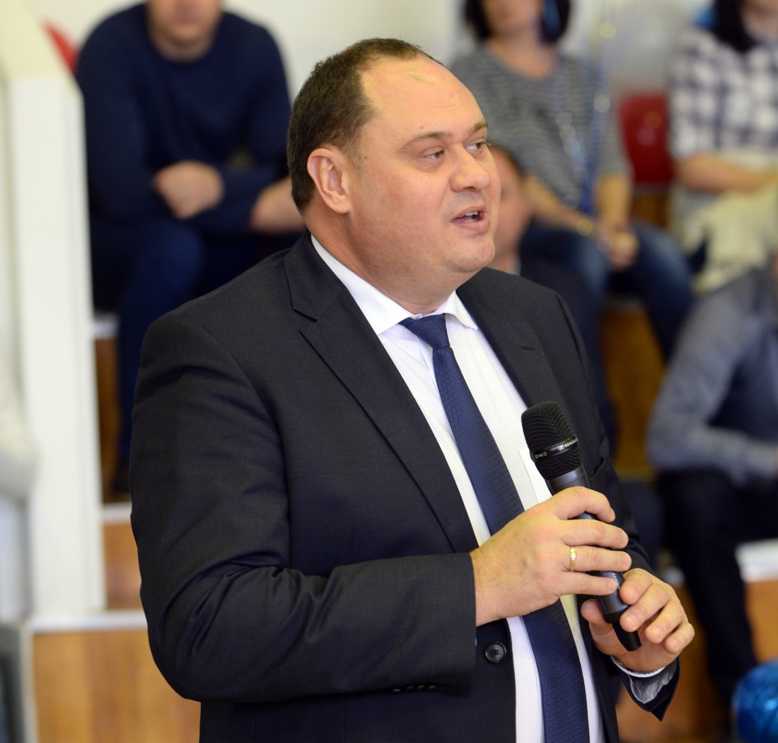 Участников соревнований приветствует генеральный директор ООО «Газпром трансгаз Ставрополь» Алексей Завгороднев
