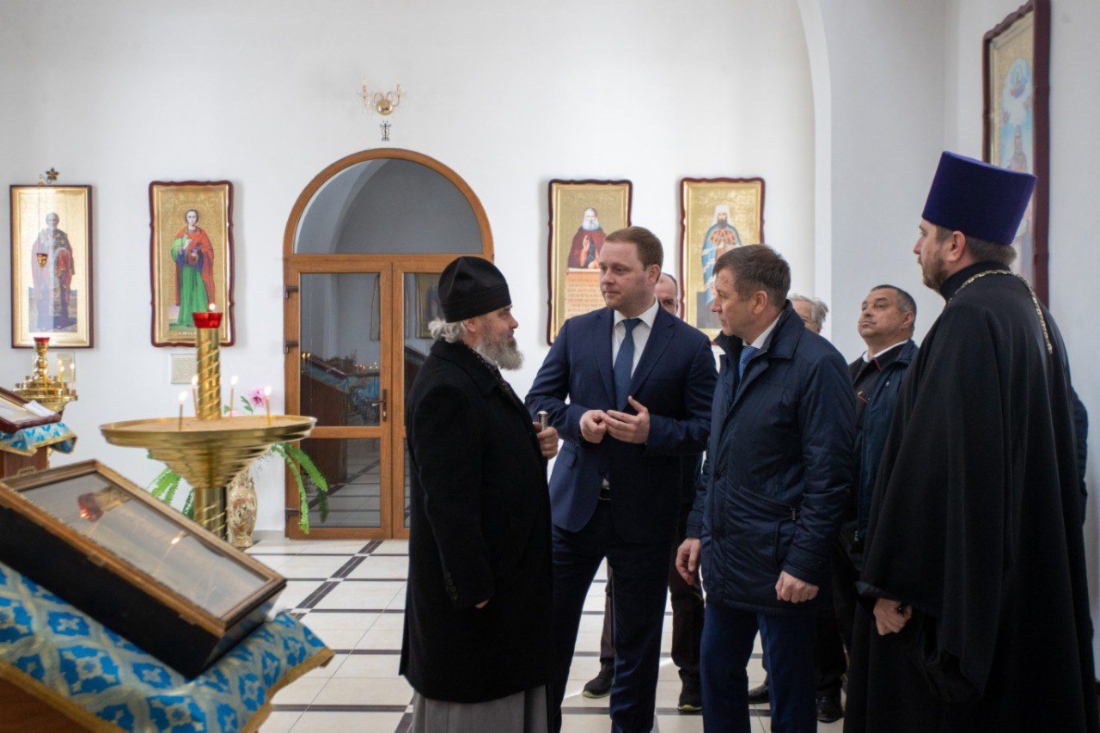Посещение храма Иверской иконы Божьей матери