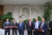 На церемонии награждения