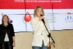 Мастер спорта России по легкой атлетике и бобслею Ирина Скворцова на церемонии награждения VI Всероссийской премии за вклад в развитие донорства крови «СоУчастие»
