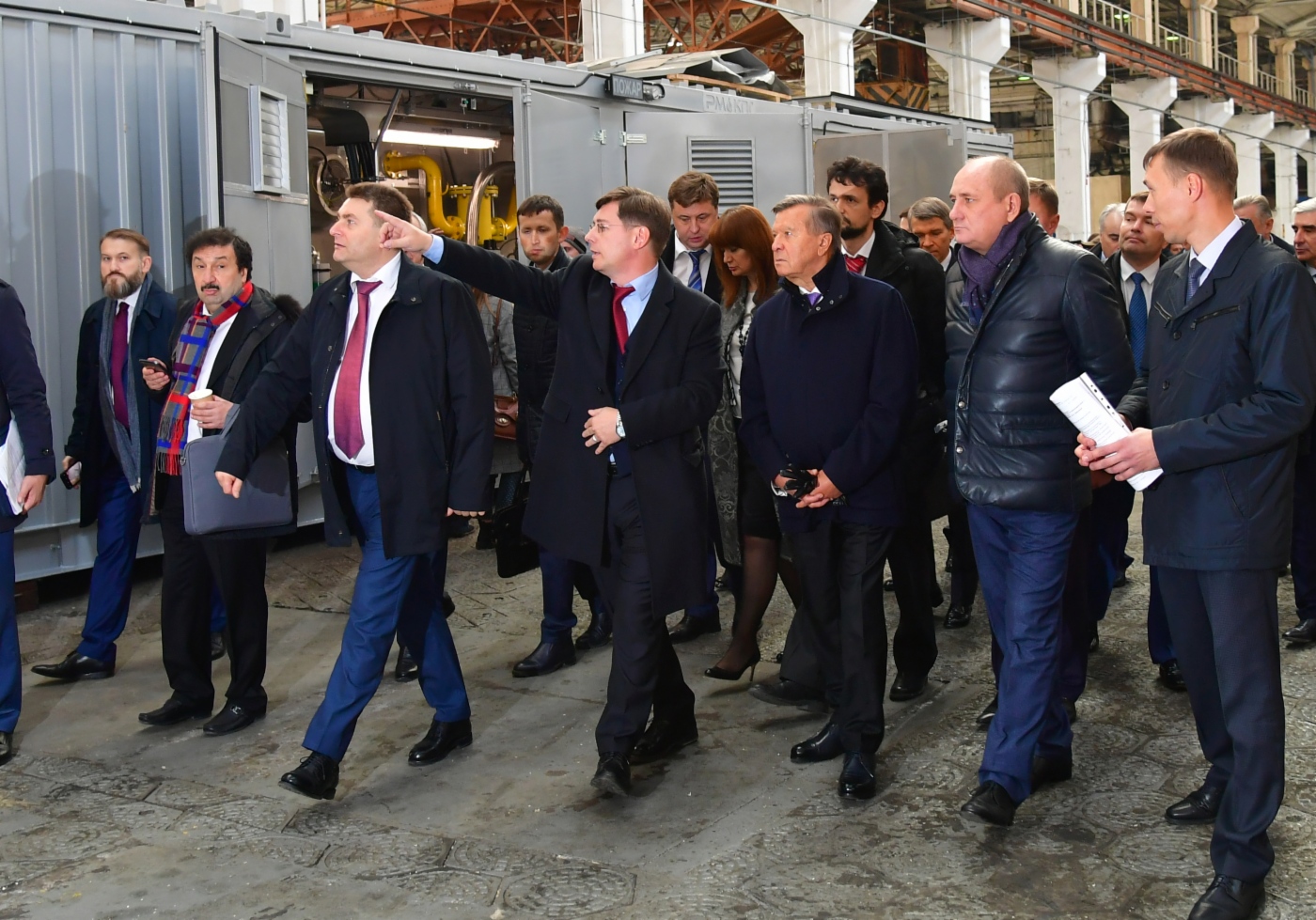 Во время посещения завода Группы ГАЗ