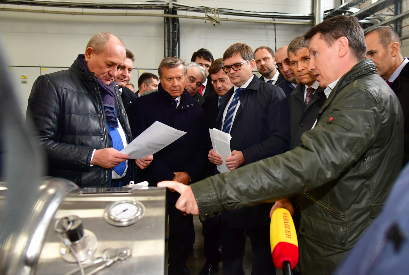 Во время посещения завода Группы ГАЗ