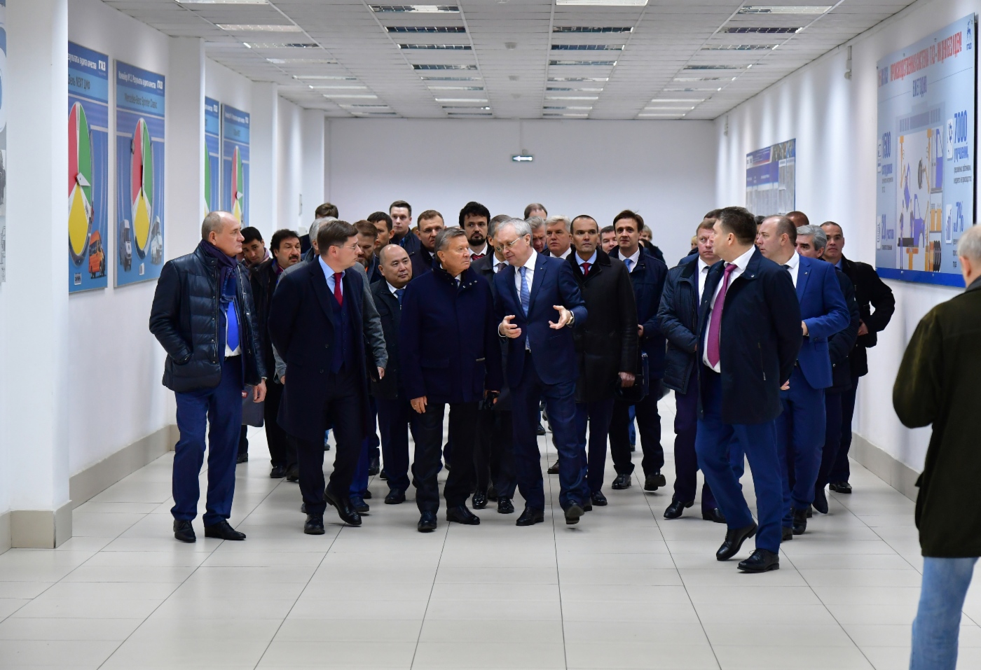 Во время посещения завода Группы ГАЗ