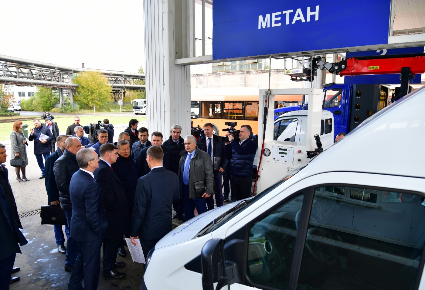 Во время посещения завода Группы ГАЗ