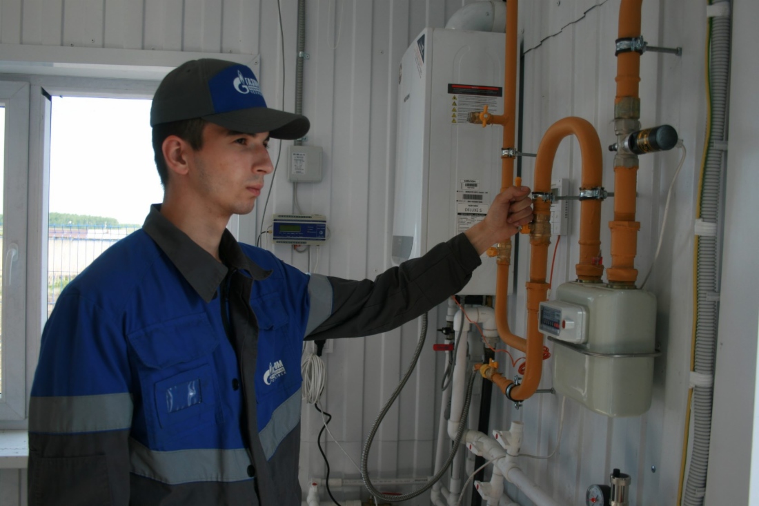 Подача газа
