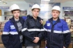 Во время экскурсии в корпоративном музее