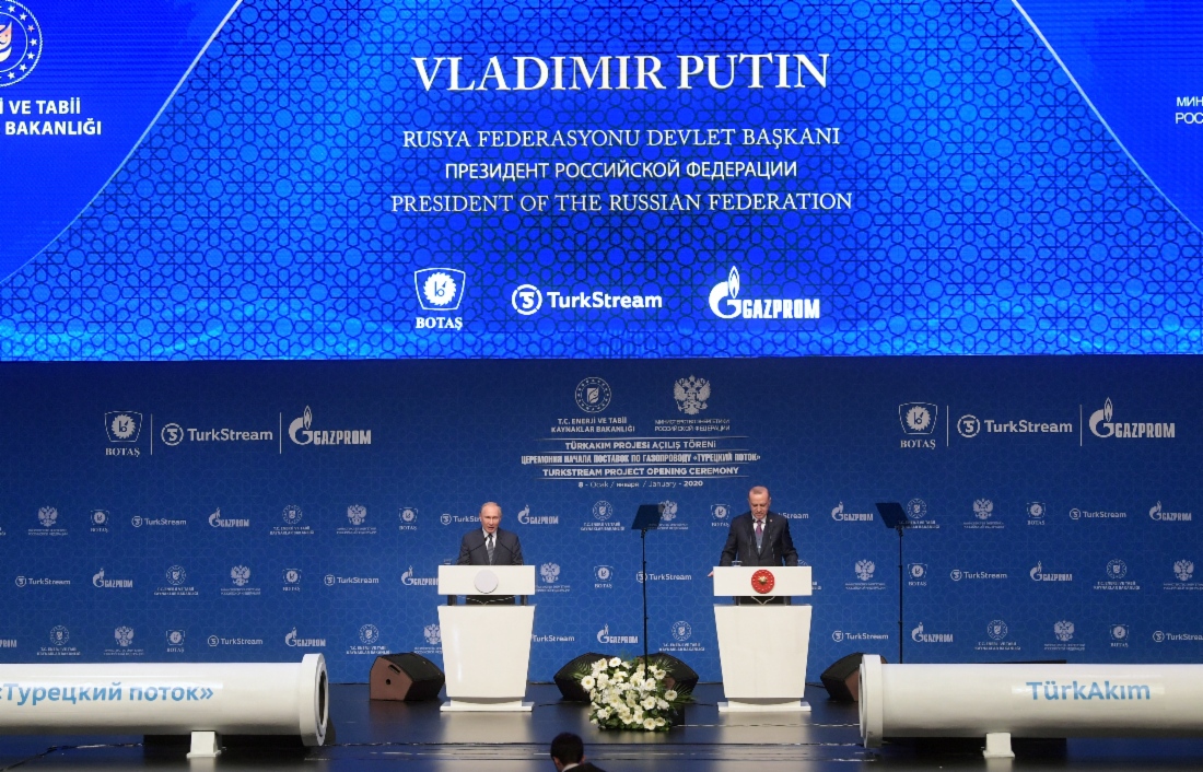 Сегодня состоялась торжественная церемония открытия газопровода «Турецкий поток»