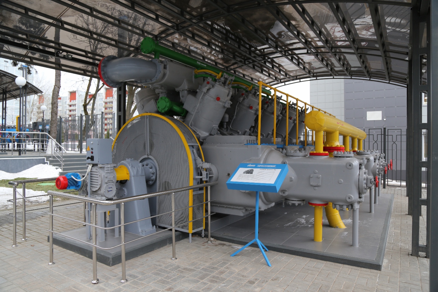 Газомотокомпрессор The Cooper Bessemer