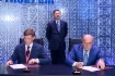 Заместитель генерального директора ОАО «РЖД» Андрей Макаров и Виталий Маркелов