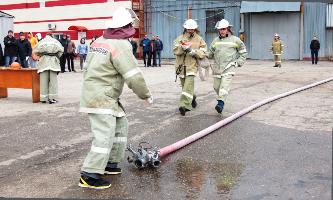 Пожарная эстафета Марафона безопасности труда ООО «Газпром трансгаз Нижний Новгород»
