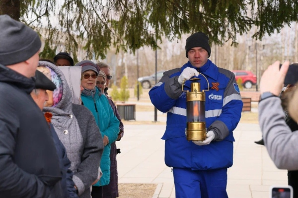 Газовик с частицей пламени