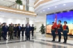 Участников акции приветствует Валерий Братков, главный инженер-первый заместитель генерального директора ООО «Газпром трансгаз Югорск»