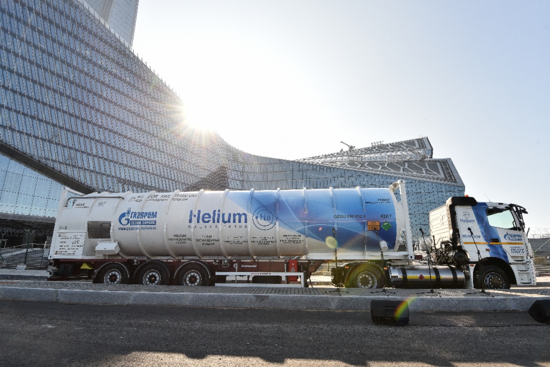 Гелиовоз KAMAZ-5490 Neo, работающий на сжиженном природном газе
