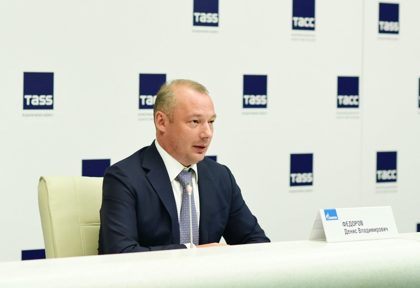 Начальник Управления ПАО «Газпром», генеральный директор ООО «Газпром энергохолдинг» Денис Федоров