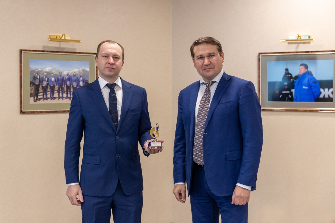 Начальник УАВР Дмитрий Николаевич Стадный стал лучшим руководителем во 2 группе по итогам 2019 года