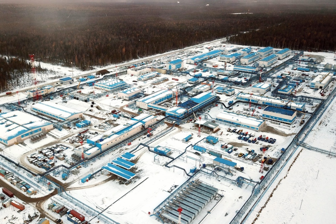 Опорная база на Чаяндинском нефтегазокондентсатном месторождении (Республика Саха (Якутия)