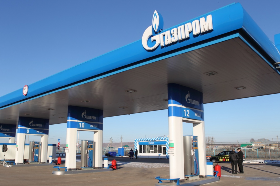 Автозаправочная станция, построенная ООО «Газпром трансгаз Самара»