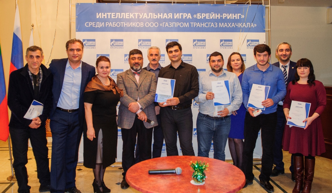 Победители игры — команда Махачкалинского ЛПУМГ