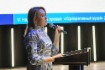 Ломакина Юлия, специалист Корпоративного музея ООО «Газпром трансгаз Югорск», представляет проект «От книги к мероприятию» на VI Национальной премии «Корпоративный музей»